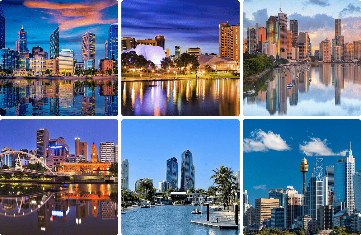 hero section right image collage