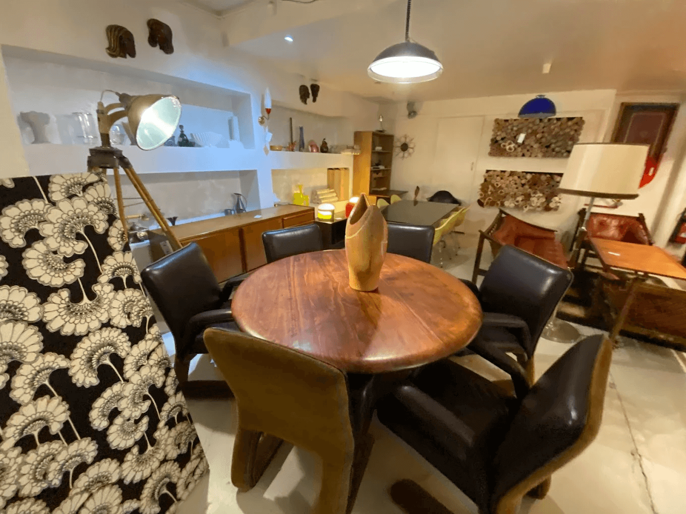 A cozy room in Surry Hills with furniture and warm lighting