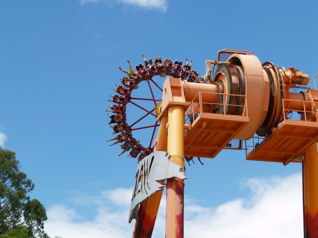 The Claw is an Intamin Gyro Swing located at Dreamworld on the Gold Coast, Australia.