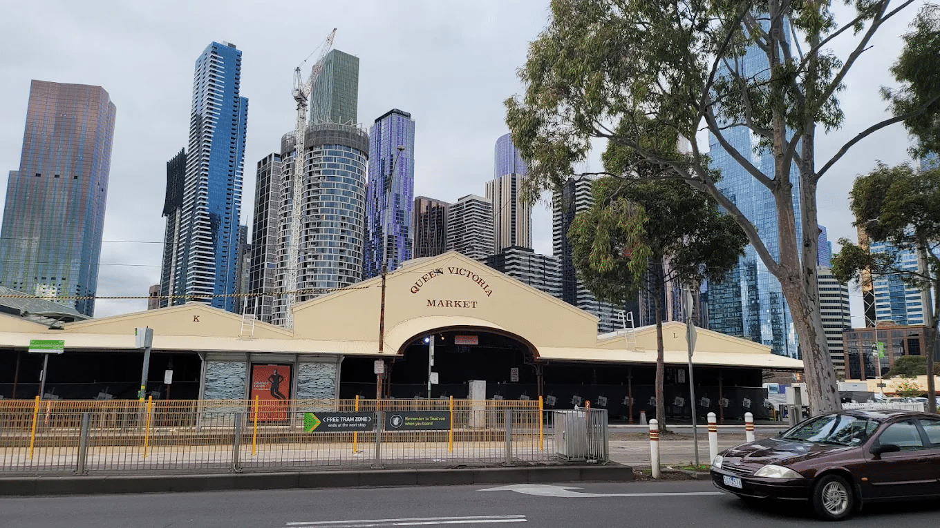Car parked in front of building in Melbourne