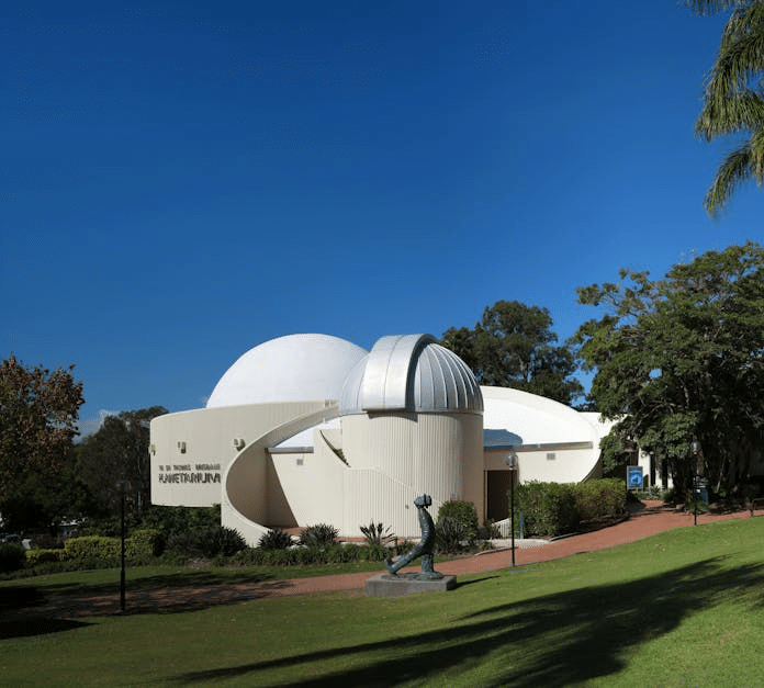 Large white dome atop a building in Brisbane