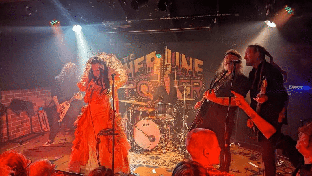 Live performance at a Melbourne music venue