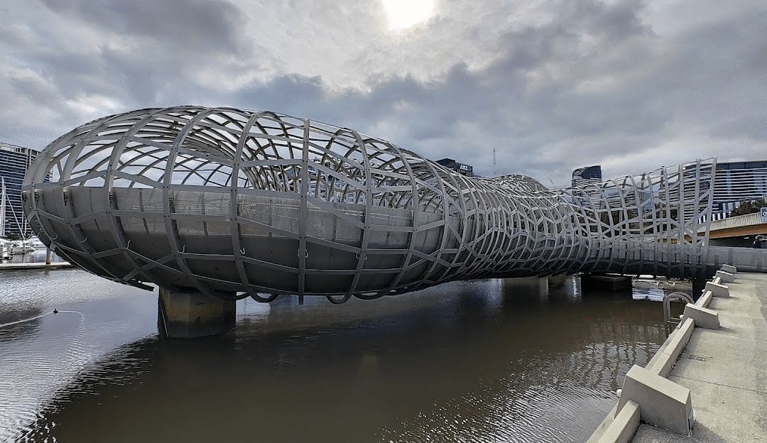 Melbourne river metal structure for family outings