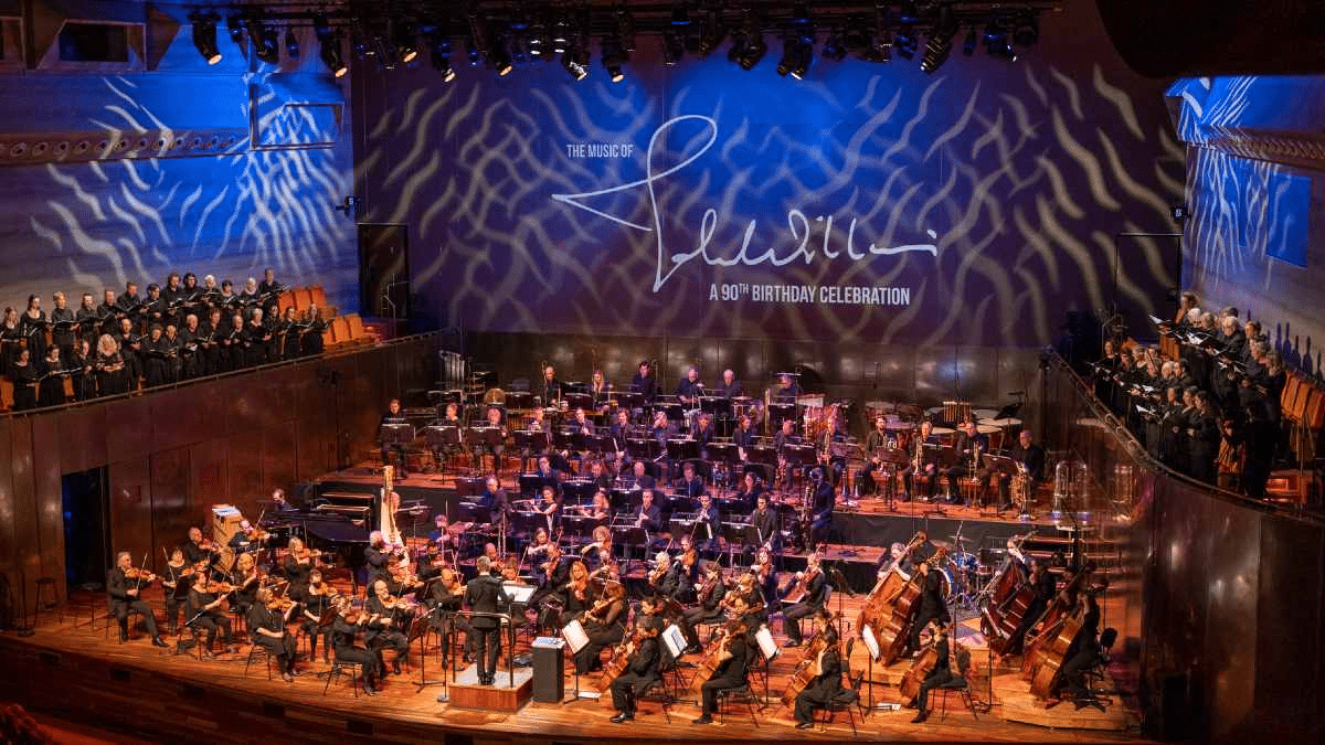 Orchestra performing at a concert in Melbourne music venue