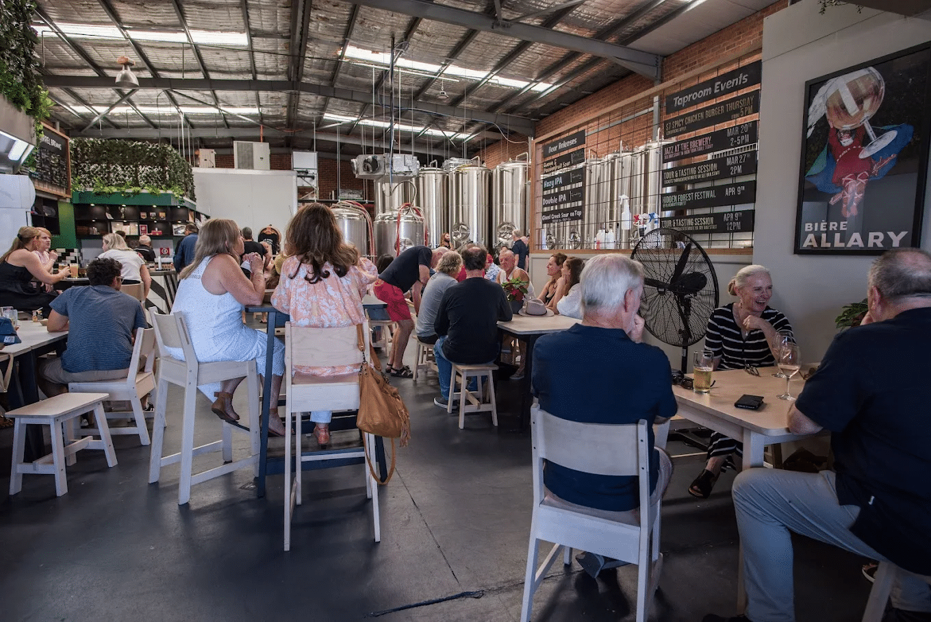 People dining together at a Wollongong restaurant