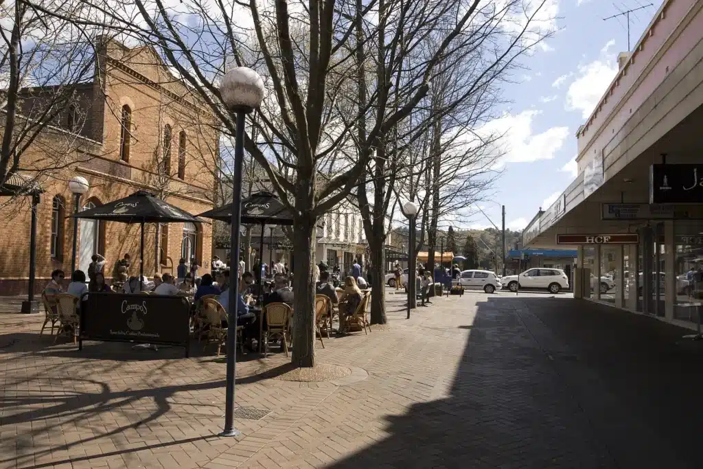 People enjoying outdoor winter activities in Sydney
