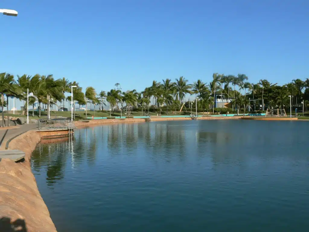 Tropical beach scene in Townsville ideal for group day trips
