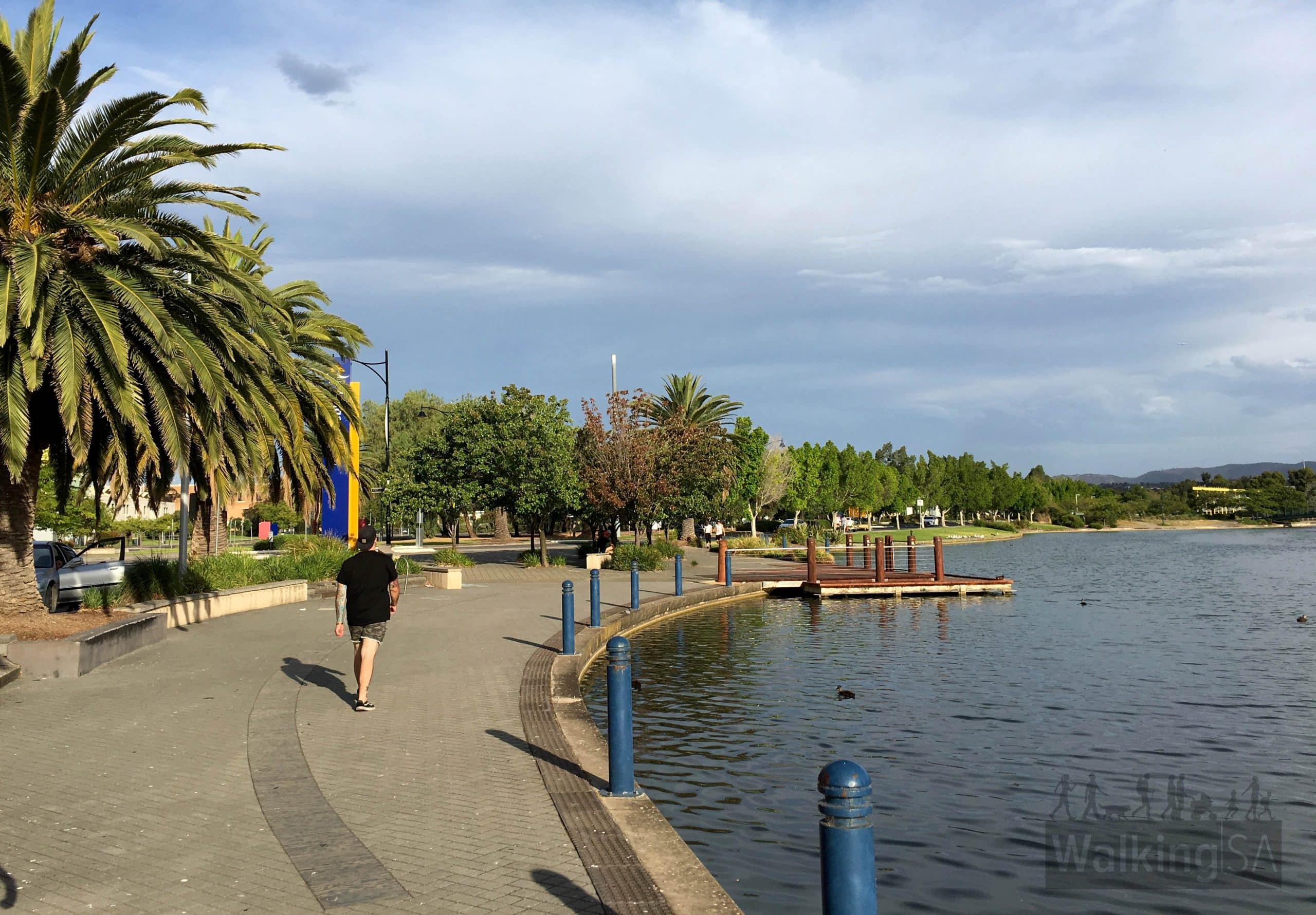 mawson lakes reserve walking trails