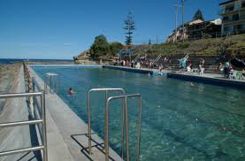 the entrance ocean baths