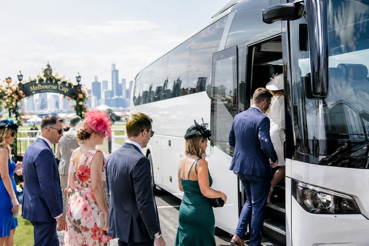 melbourne cup bus hire: get your group to flemington and home safely